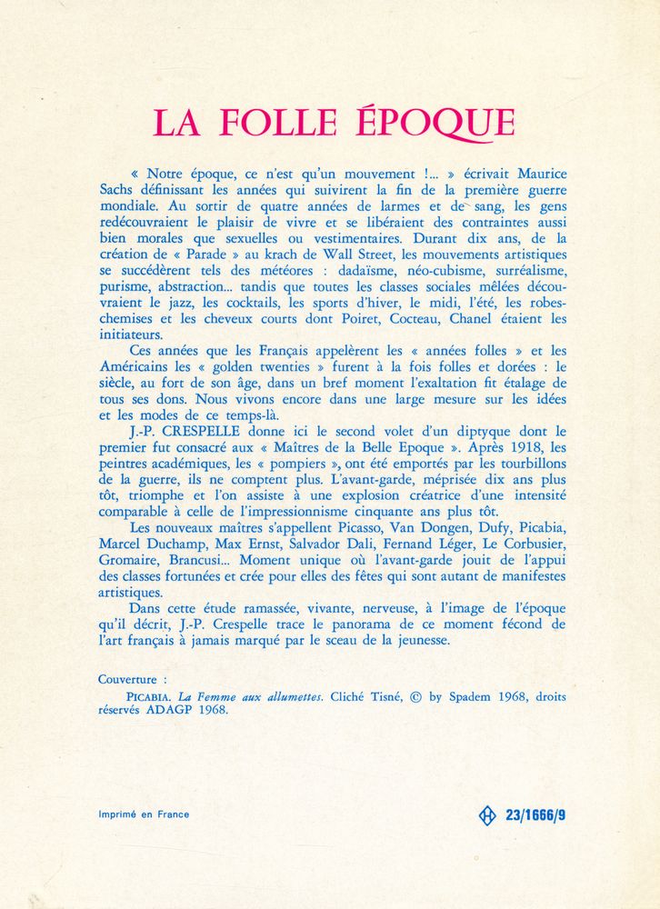 『LA FOLLE ÉPOQUE』 3