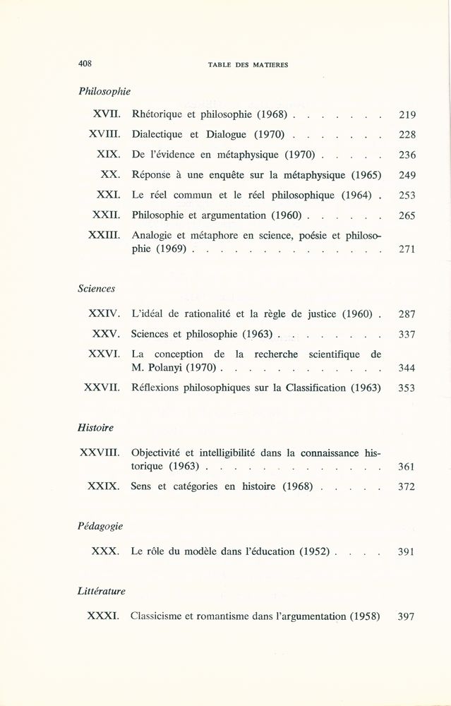 『Travaux de la Faculté de Philosophie et Lettres XLⅢ: Le Champ de l'argumentation』 3