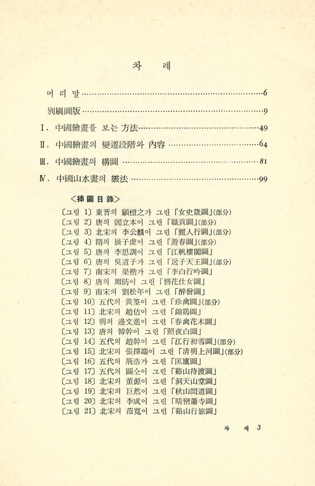 『悅話堂 美術文庫 14 - 中國繪畫의 理解(열화당 미술문고 14 - 중국회화의 이해)』 2
