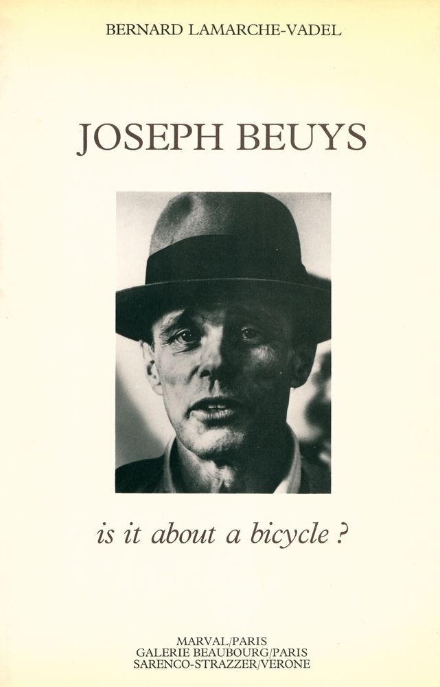 『JOSEPH BEUYS : is it about a bicycle?』 1
