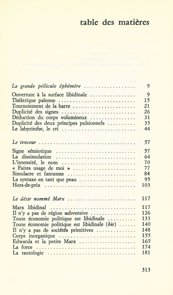 『ÉCONOMIE LIBIDINALE』 2