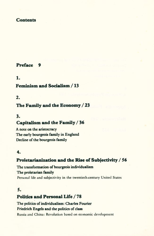 『CAPITALISM, THE FAMILY & PERSONAL LIFE』 2