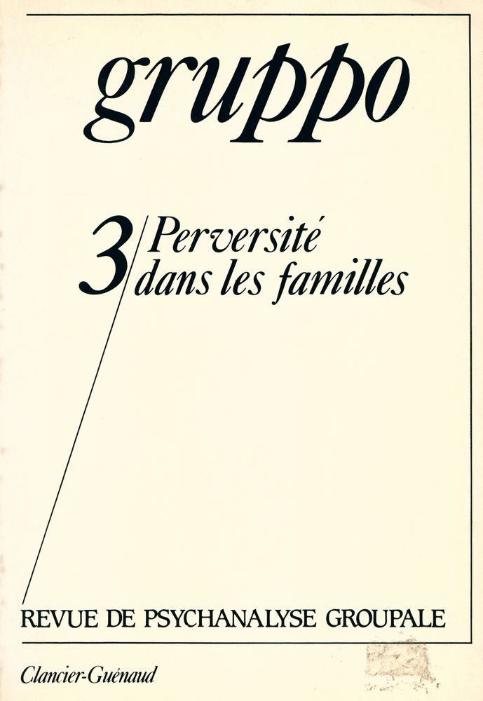 『gruppo 3 - Perversité dans les familles』 1