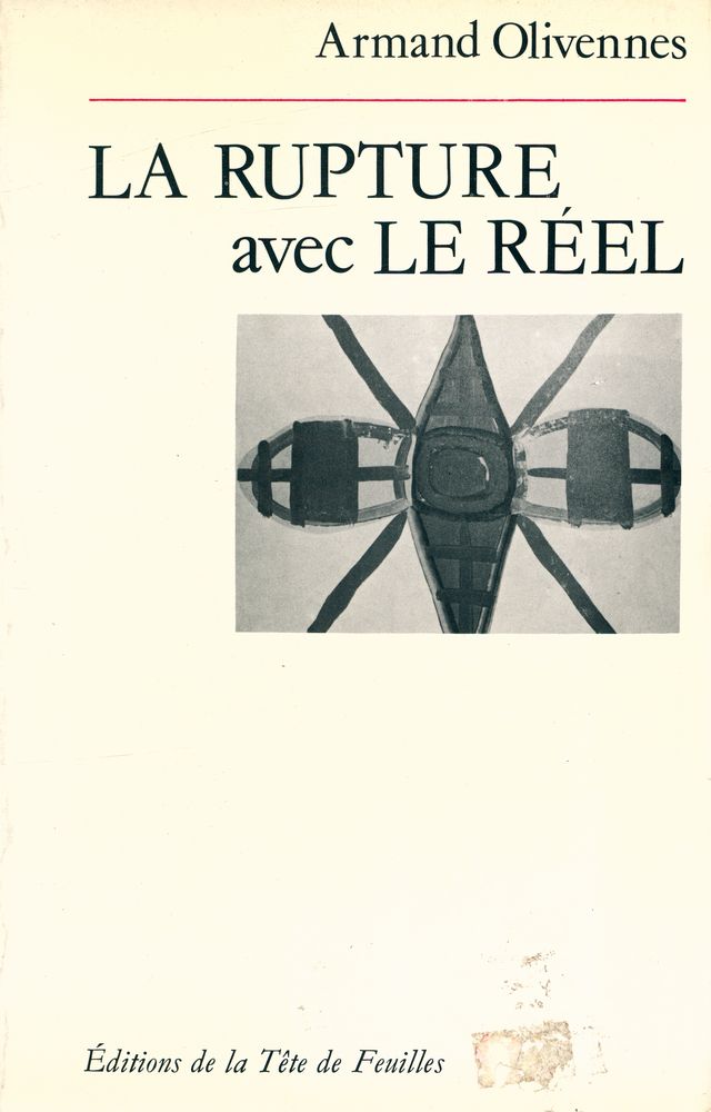『LA RUPTURE avec LE RÉEL』 1