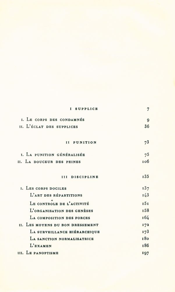 『Surveiller et punir : Naissance de la prison』 2