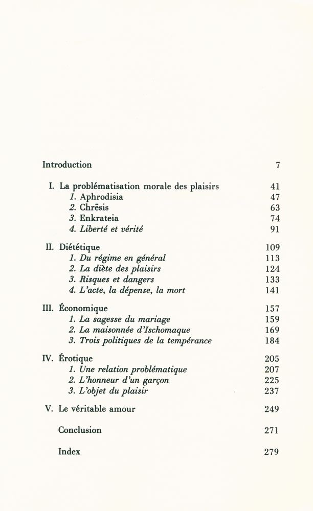 『Histoire de la sexualité 2 : L'usage des plaisirs』 2