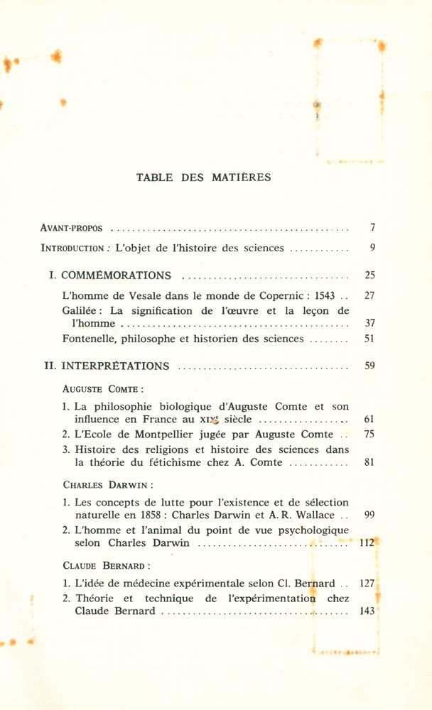 『ÉTUDES D'HISTOIRE ET DE PHILOSOPHIE DES SCIENCES』 2