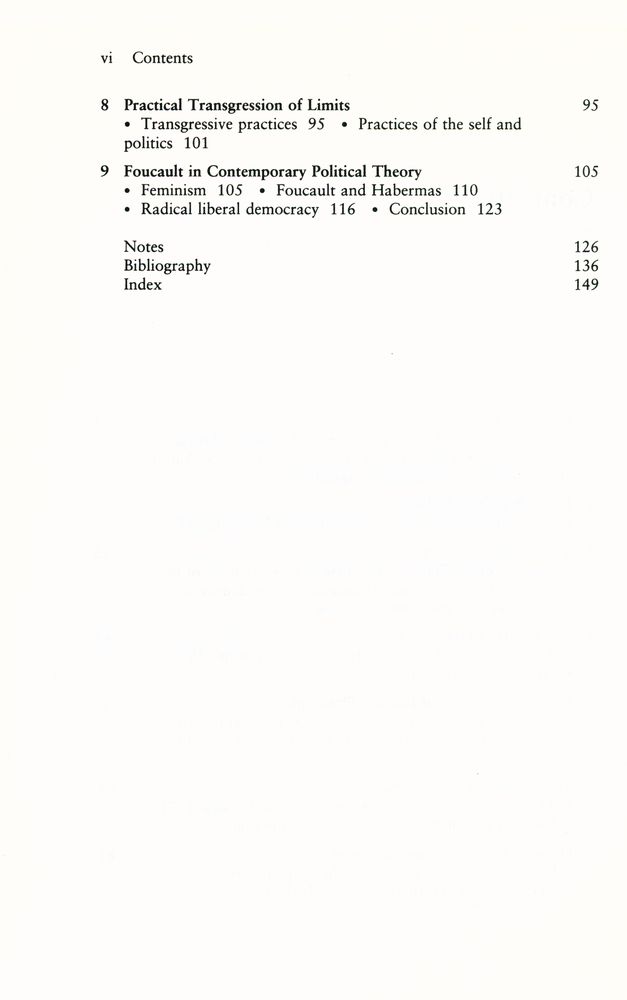 『Foucault & the political』 3