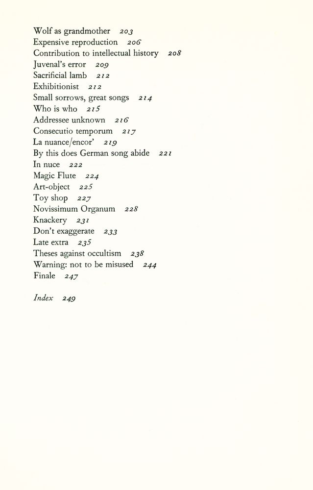 『Minima Moralia』 6