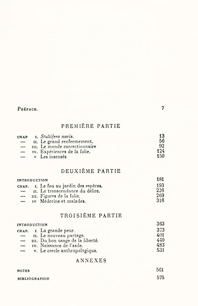 『histoire de la folie à l'âge classique』 2
