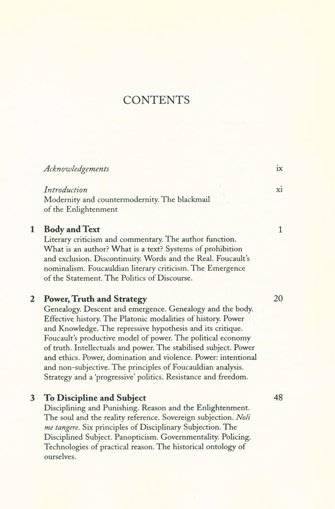 『michel foucault : an introduction』 2