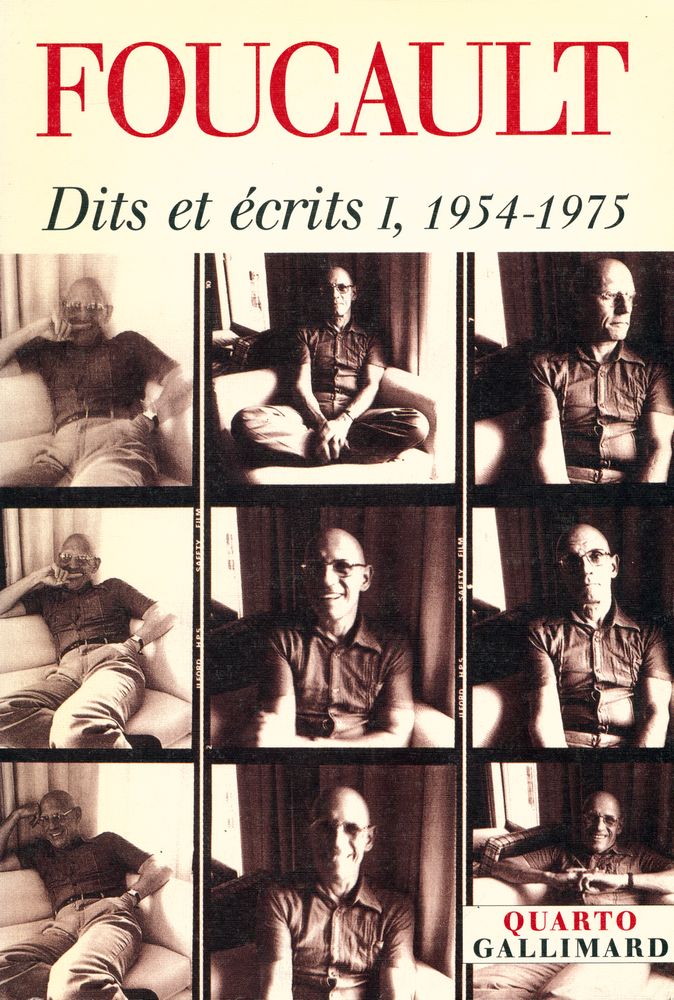 『FOUCAULT : Dits et écrits 1, 1954 - 1975』 1