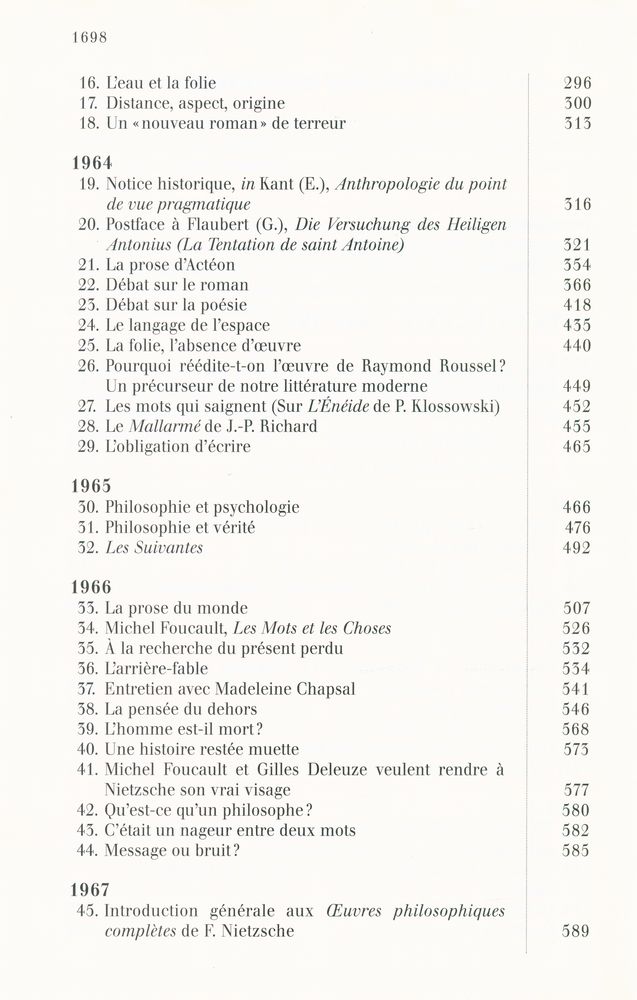 『FOUCAULT : Dits et écrits 1, 1954 - 1975』 3