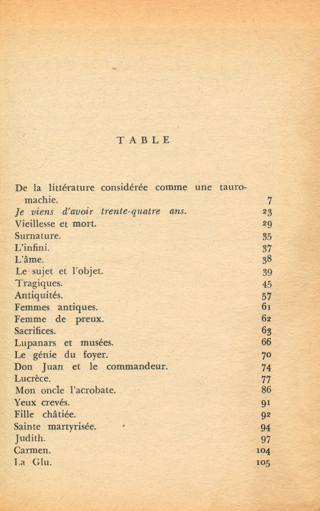『L'âge d'homme : PRÉCÉDÉ DE DE LA LITTÉRATURE CONSIDÉRÉE COMME UNE TAUROMACHIE』 2