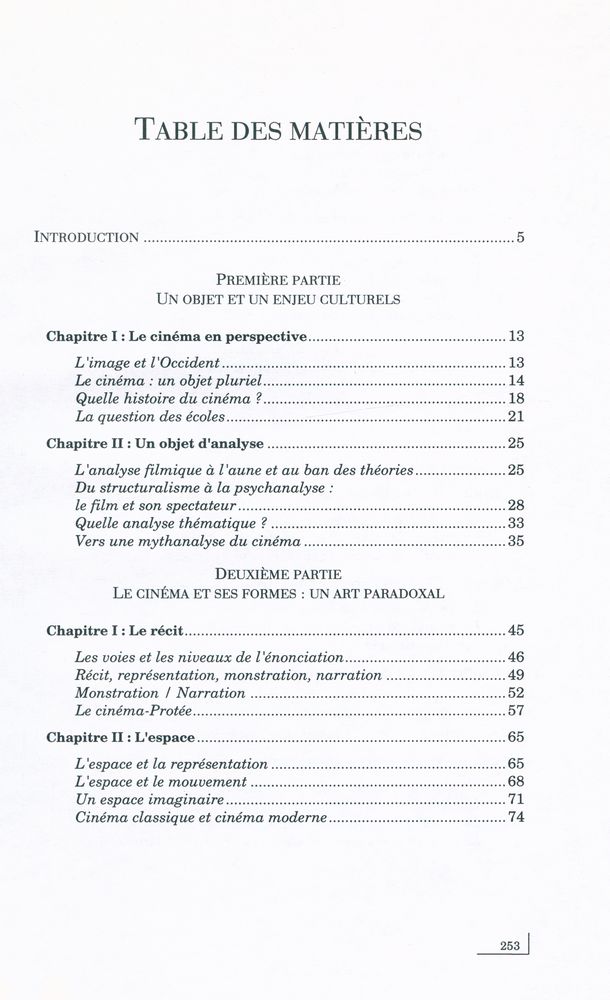 『Étudier le cinéma』 2