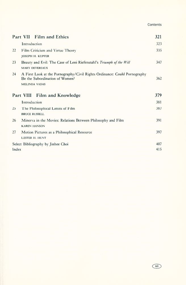 『Philosophy of film and motion pictures : an anthology』 4