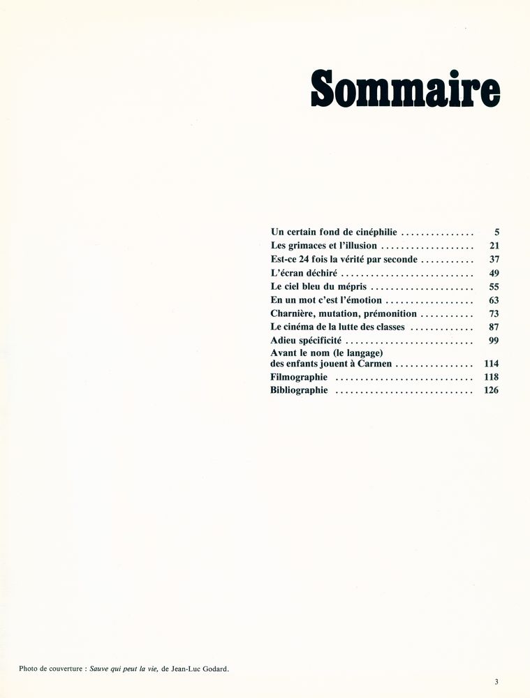 『CINÉGRAPHIQUES - JEAN-LUC GODARD』 2