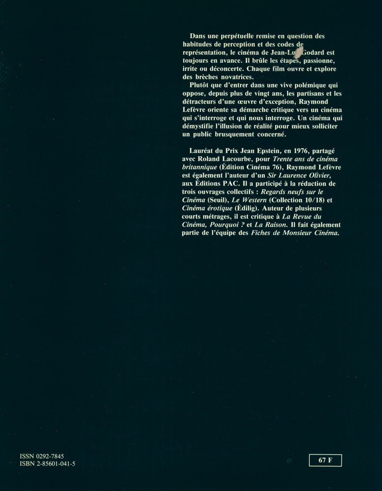 『CINÉGRAPHIQUES - JEAN-LUC GODARD』 3