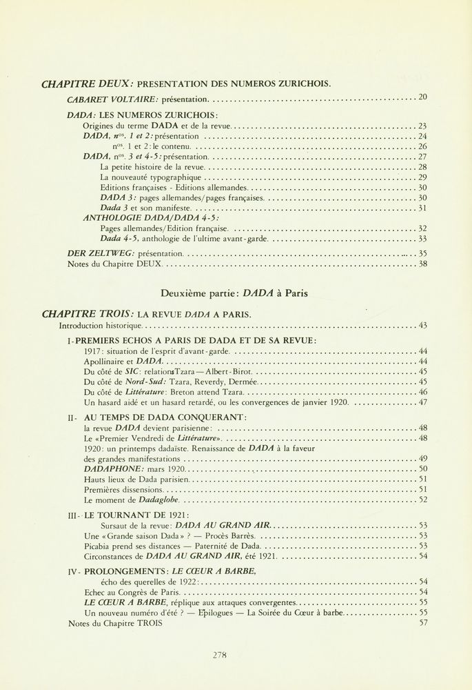 『DADA : Réimpression intégrale et dossier critique de la revue publiée de 1917 a 1922 par TRISTAN TZARA : TOME Ⅱ : Dossier critique』  3