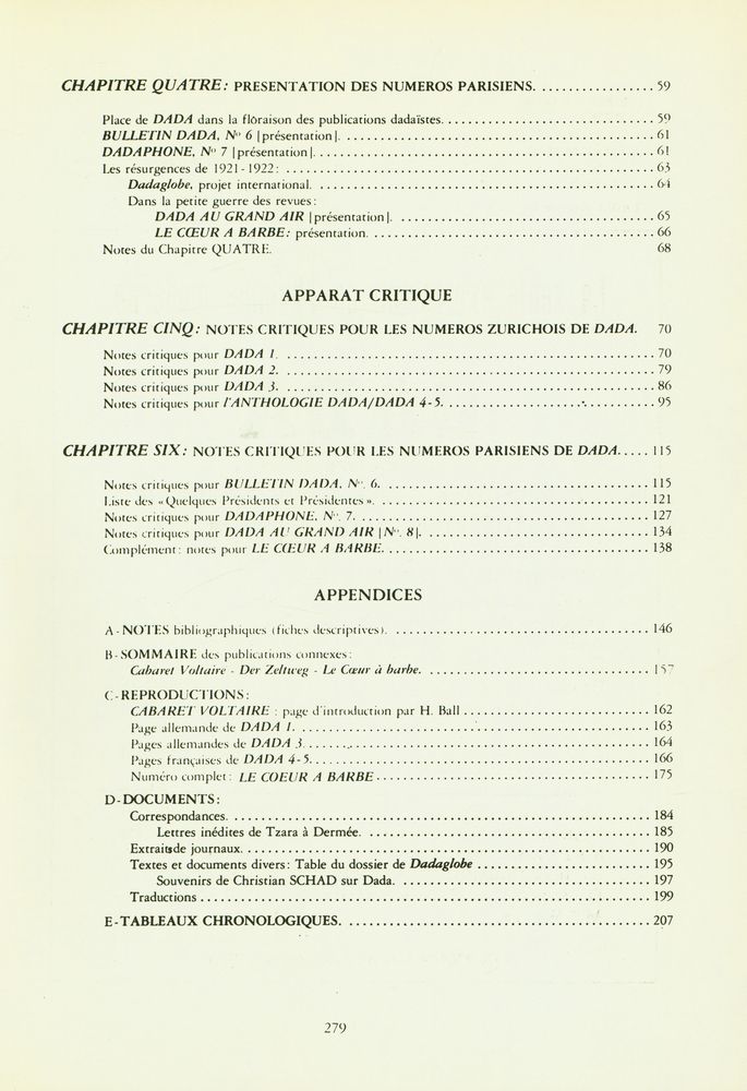 『DADA : Réimpression intégrale et dossier critique de la revue publiée de 1917 a 1922 par TRISTAN TZARA : TOME Ⅱ : Dossier critique』  4