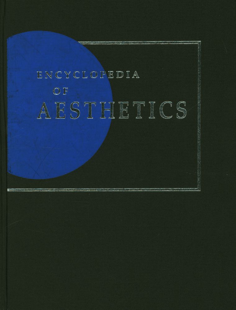 『ENCYCLOPEDIA OF AESTHETICS VOLUME 3』 1