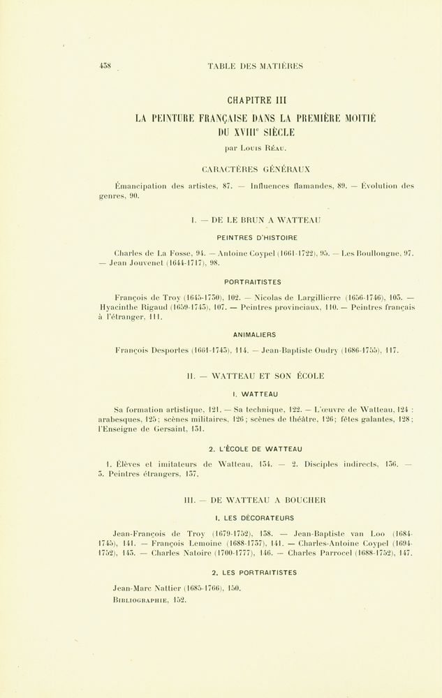 『HISTOIRE DE L'ART - DEPUIS LES PREMIERS TEMPS CHRÉTIENS JUSQU' A NOS JOURS : TOME ⅤⅡ : L'Art en Europe au ⅩⅧe siècle PREMIERE PARTIE』 3