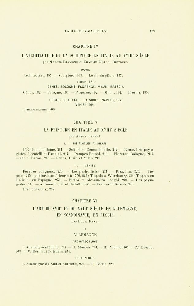 『HISTOIRE DE L'ART - DEPUIS LES PREMIERS TEMPS CHRÉTIENS JUSQU' A NOS JOURS : TOME ⅤⅡ : L'Art en Europe au ⅩⅧe siècle PREMIERE PARTIE』 4