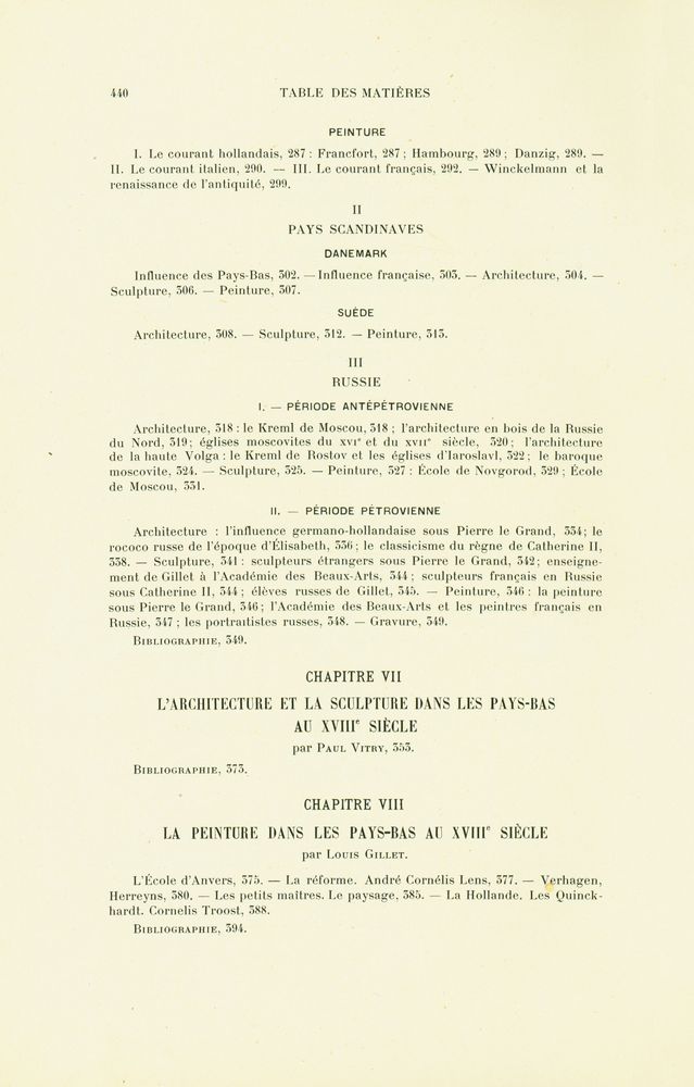 『HISTOIRE DE L'ART - DEPUIS LES PREMIERS TEMPS CHRÉTIENS JUSQU' A NOS JOURS : TOME ⅤⅡ : L'Art en Europe au ⅩⅧe siècle PREMIERE PARTIE』 5