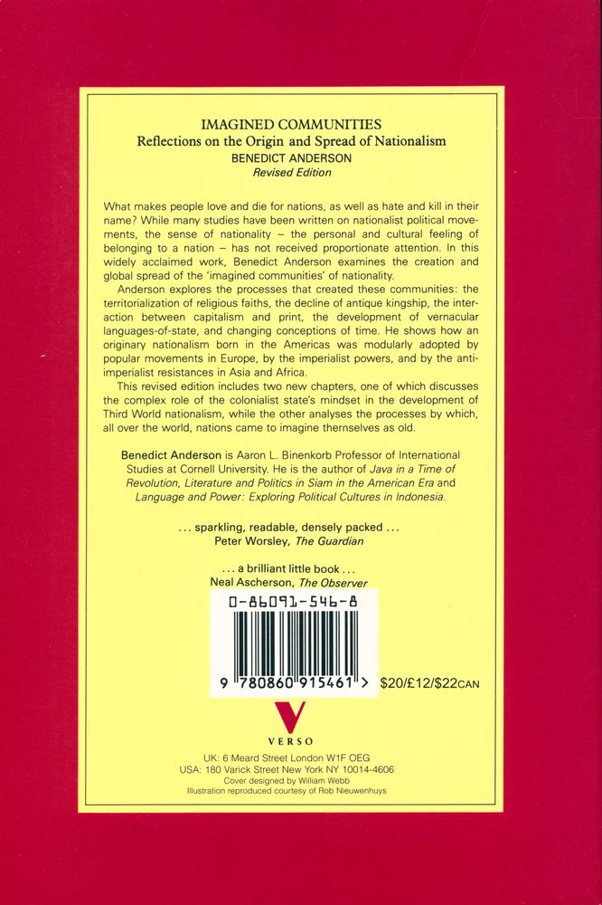 『Imagined communities : reflections on the origin and spread of nationalism』 3