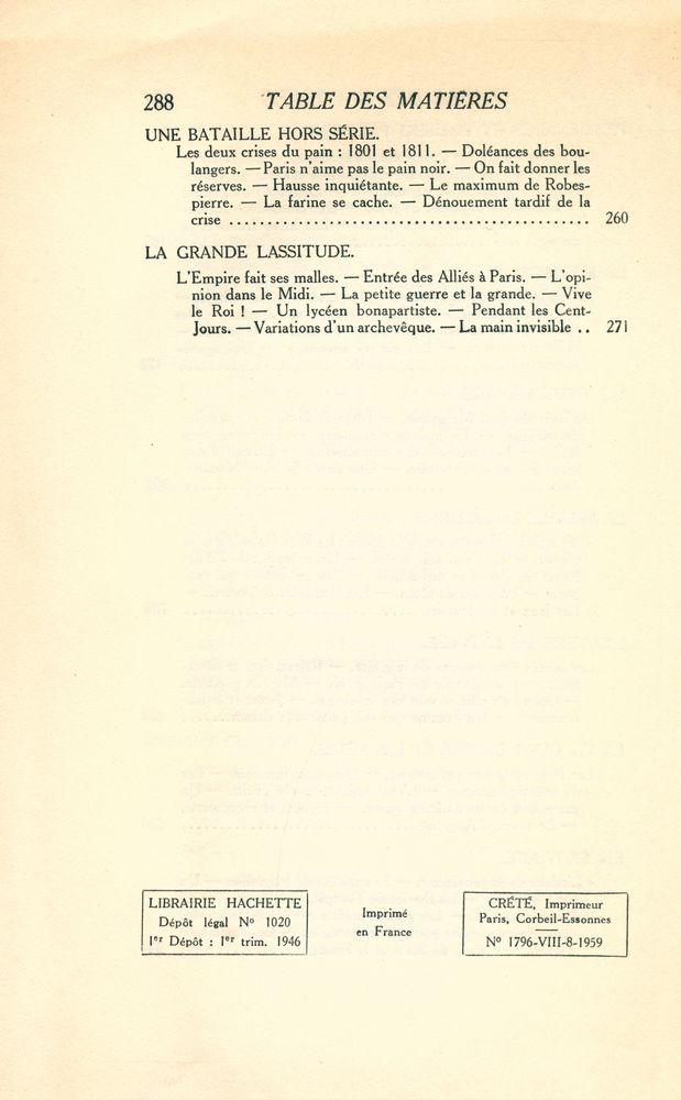 『LA VIE QUOTIDIENNE AU TEMPS DE NAPOLEON』 5