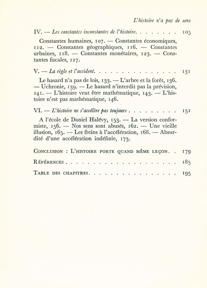 『L'HISTOIRE N'A PAS DE SENS』 3