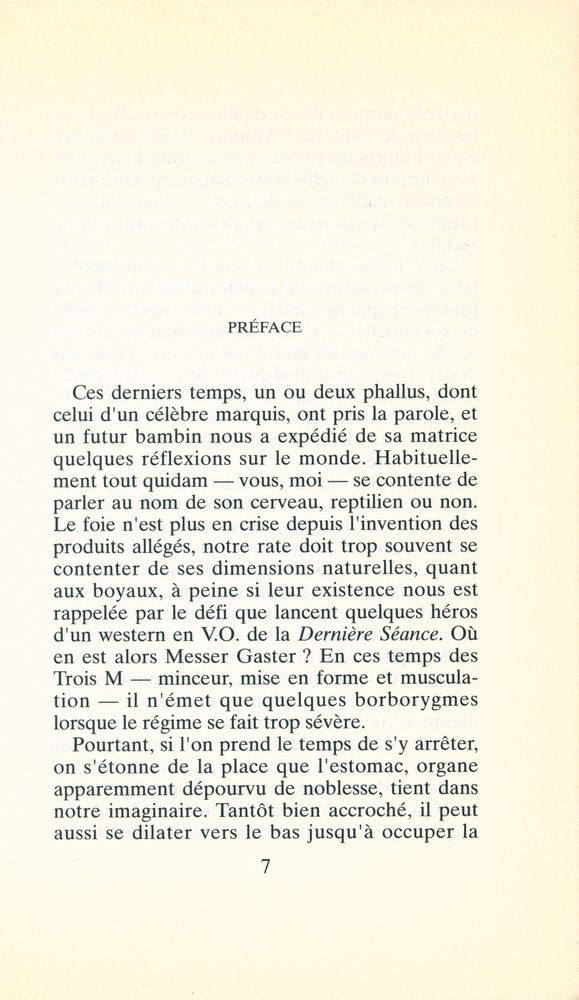 『MÉMOIRES D'UN ESTOMAC』 2