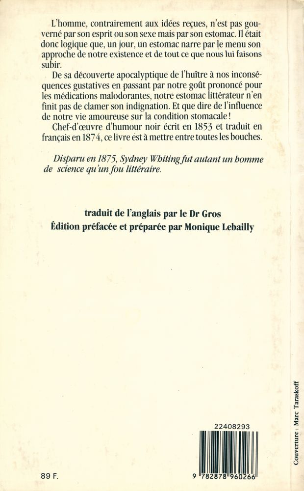 『MÉMOIRES D'UN ESTOMAC』 3