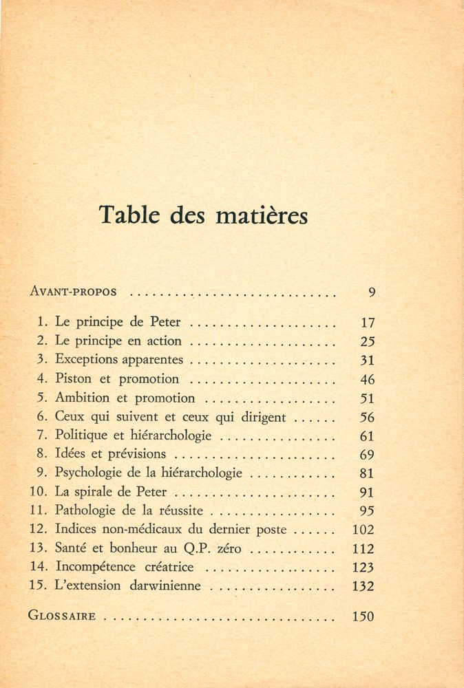 『Le Principe de Peter ou pourquoi tout va toujours mal』 2
