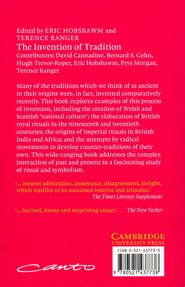 『The Invention of Tradition』 3