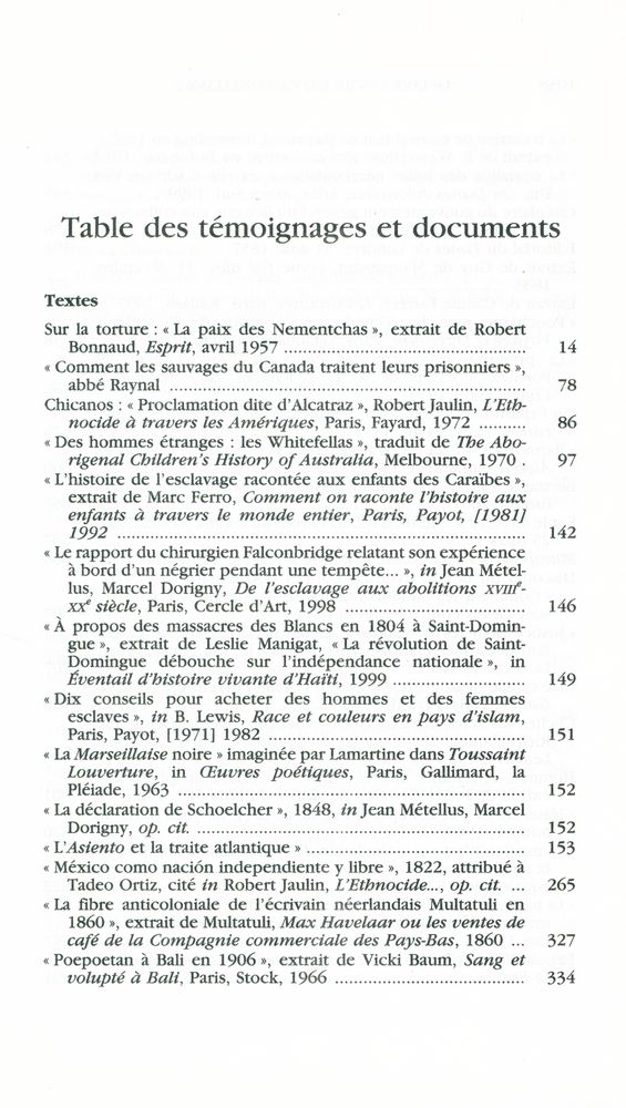 『LE LIVRE NOIR DU COLONIALISME XVIe - XXIe siècle : de l'extermination à la repentance』 2