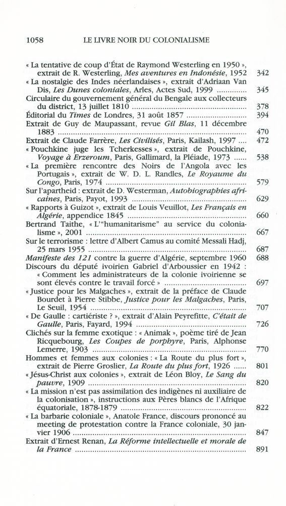 『LE LIVRE NOIR DU COLONIALISME XVIe - XXIe siècle : de l'extermination à la repentance』 3