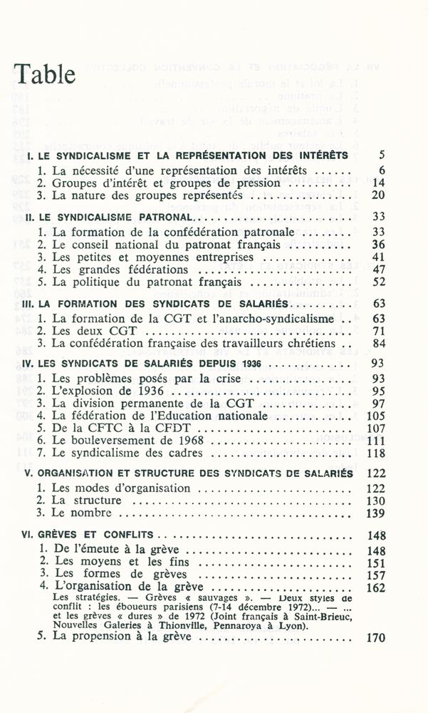『Les syndicats en France Tome Ⅰ』 2