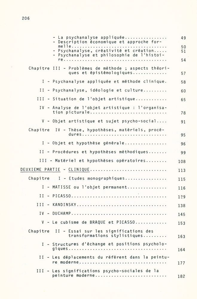 『l'objet pictural de Matisse a Duchamp』 3