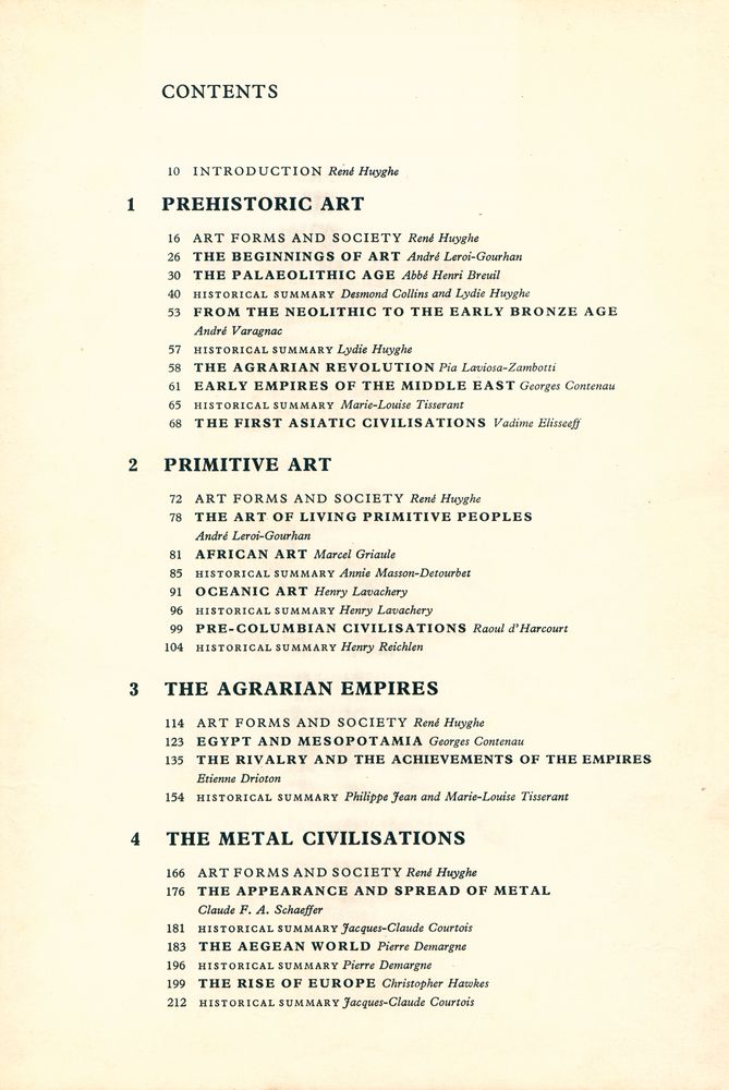 『LAROUSSE ENCYCLOPEDIA OF PREHISTORIC AND ANCIENT ART』 2