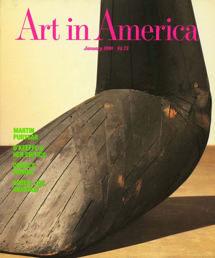 『ART IN AMERICA』 January 1990 1