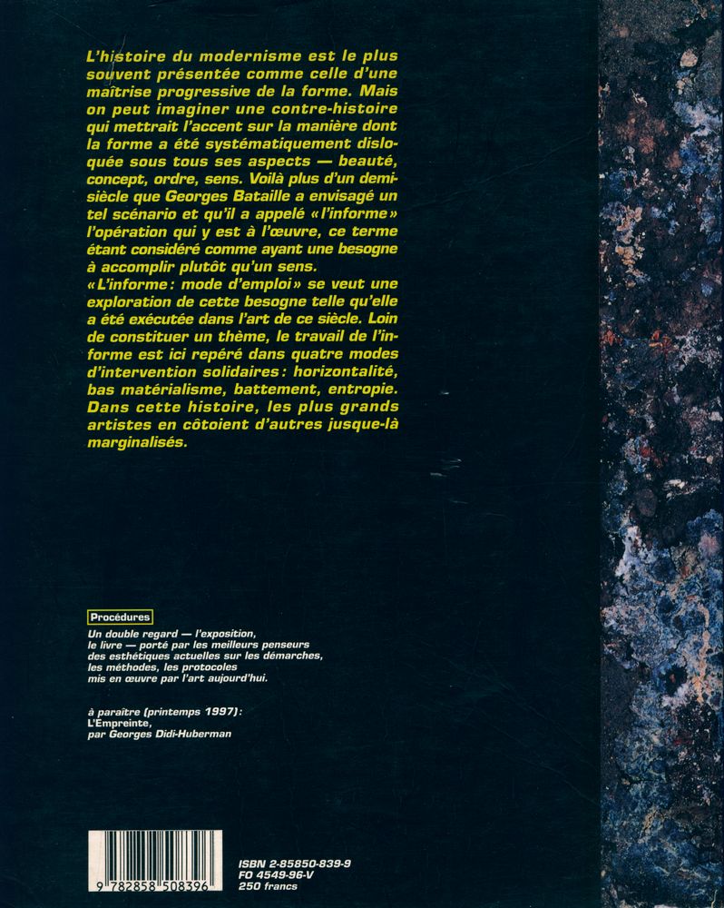 『l'informe : mode d'emploi』 3