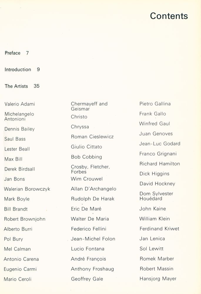 『Art without Boundaries 1950 - 70』 2