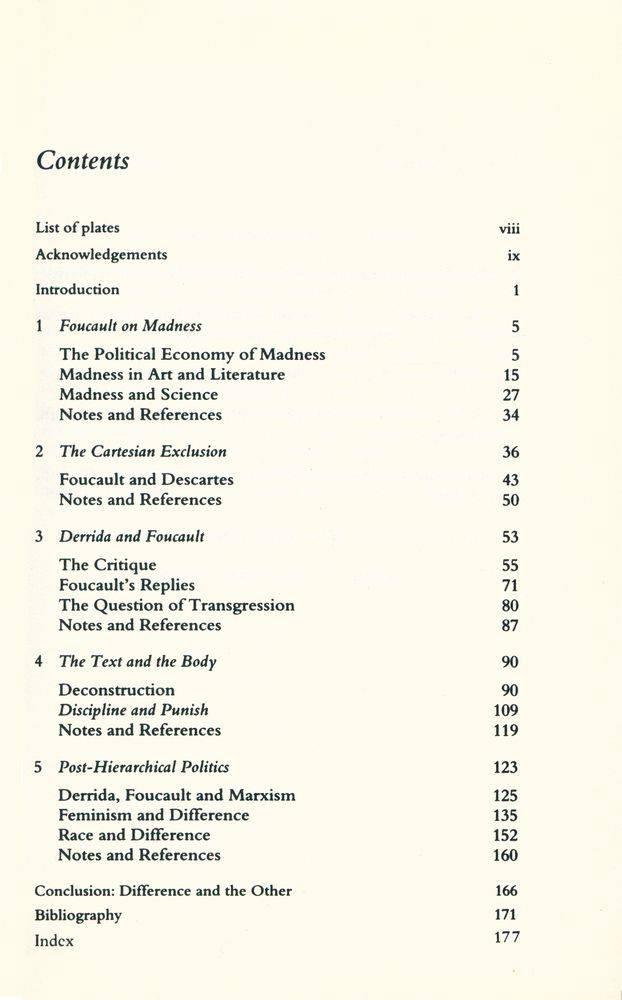 『Foucault and Derrida : THE OTHER SIDE OF REASON』 2
