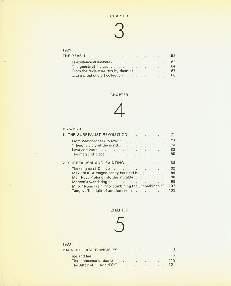 『Surrealists and Surrealism : 1919 - 1939』 3