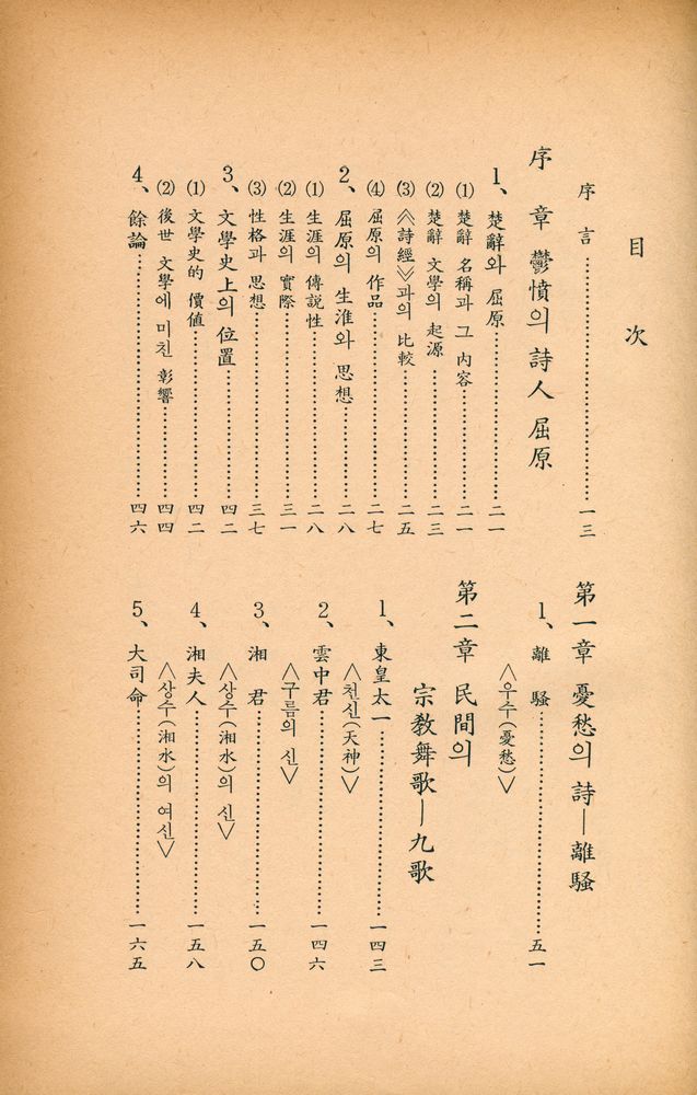 『中國古典漢詩人選 五 : 屈原(중국고전한시인선5 : 굴원)』 2