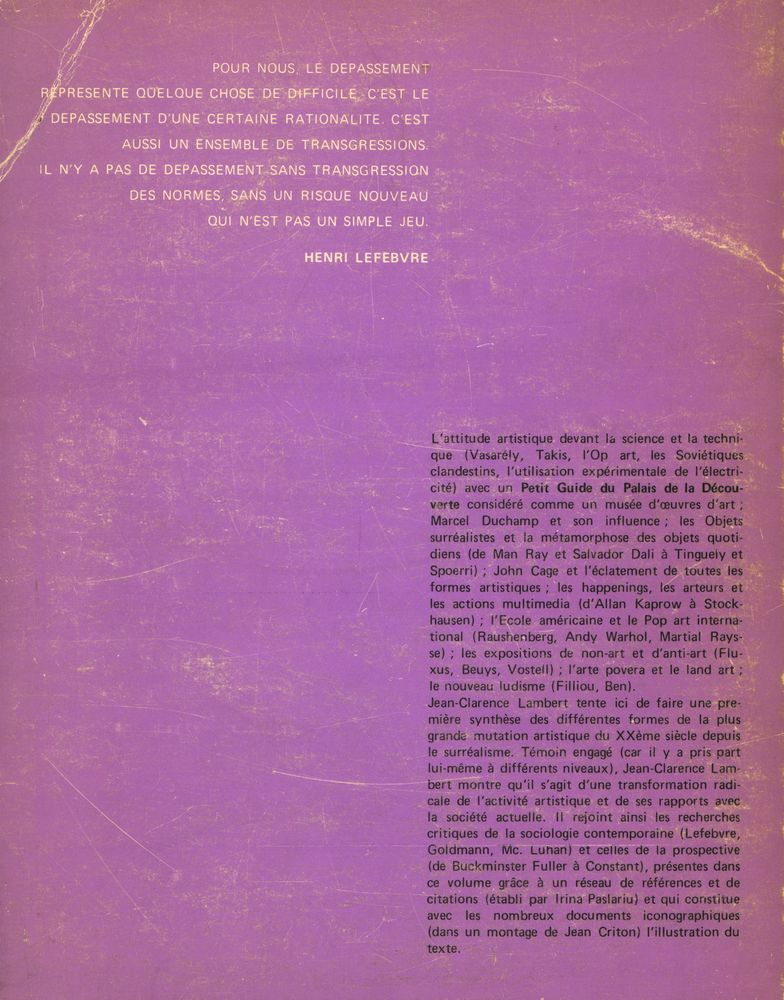 『dépassement de l'art ?』 3