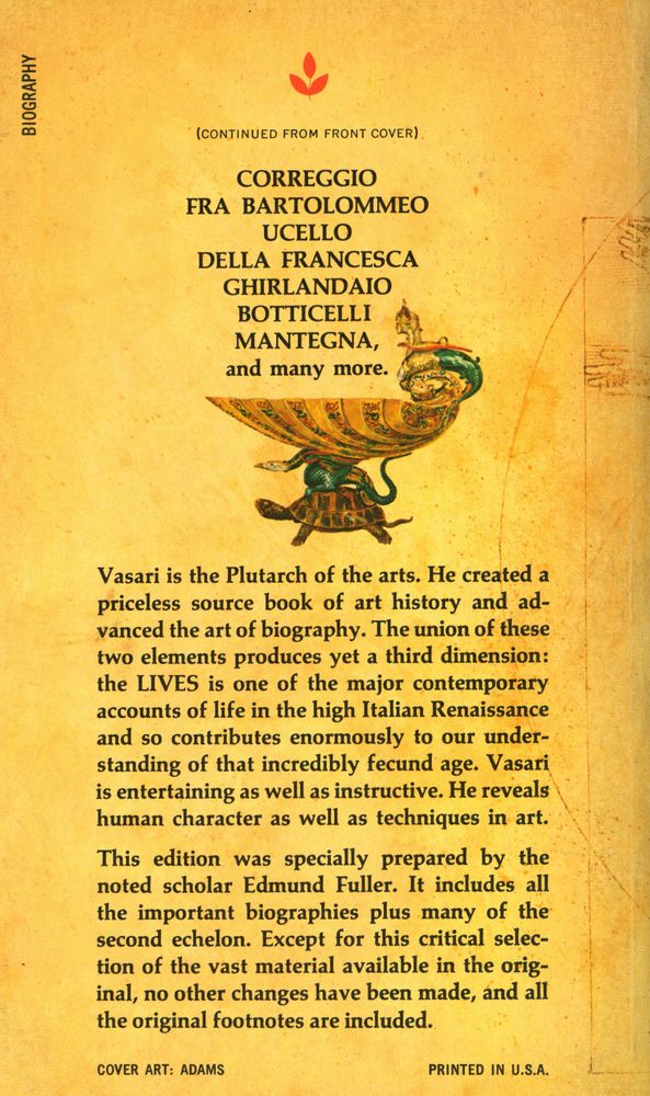 『LIVES OF THE PAINTERS, SCULPTORS AND ARCHITECTS』 5
