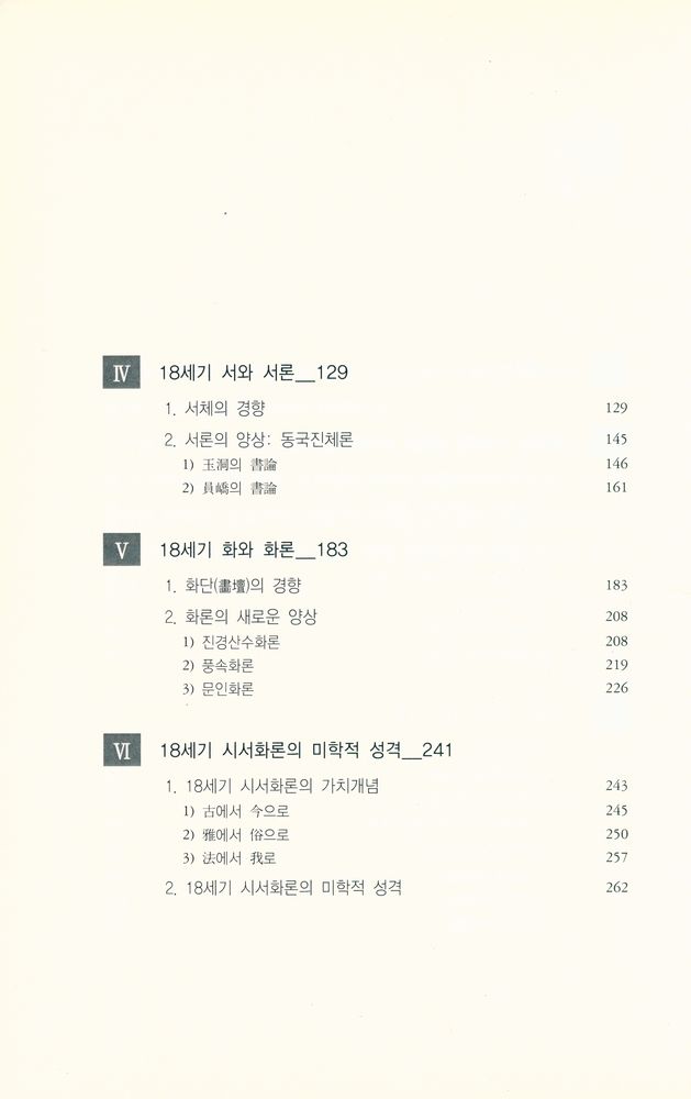 『내일을 여는 지식 어문 20 18세기 조선시대의 예술론』 3