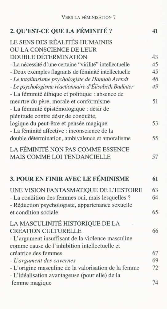 『VERS LA FÉMINISATION? : Démontage d'un complot antidémocratique』 3